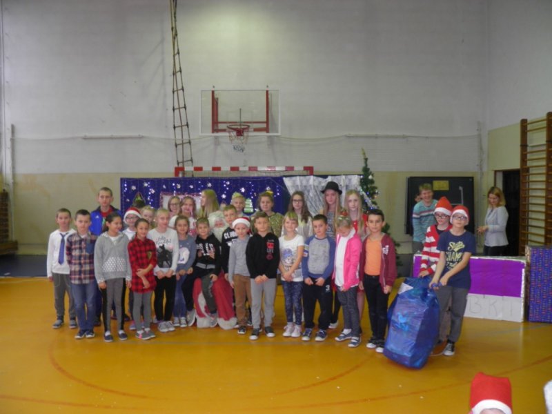 Mikołaj w szkole podstawowej